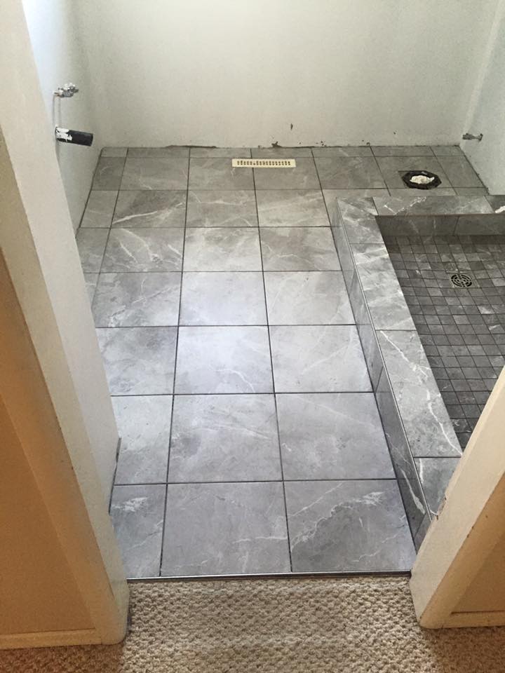 Flooring The Tile Installations, Staggered Tile Pattern Vs Straight
